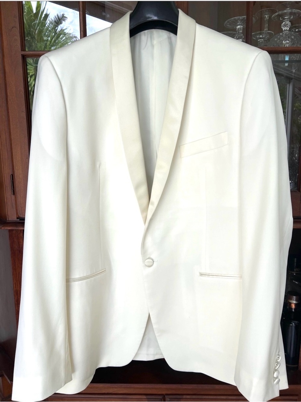 Ralph Lauren Black Label 100% Wool Men's Stretch Laine Shawl Collar Tuxedo